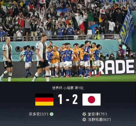 德国vs 日本比分多少